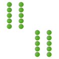 thumbnail image 3 of Baohd EVA Foam Golf Swing Exercises Practice Training Balls Golfing Skills Green 42mm 2Set, 3 of 6