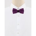 thumbnail image 2 of INSPIRE CHIC Nœuds Papillon Formels Unis Pré-Noués pour Homme Nœuds Papillon Sangle Ajustable, 2 of 5