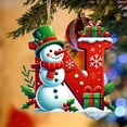 thumbnail image 4 of Bdday 26 Letters Christmas Tree Decoration Pendant Christmas Tree Ornaments Personalized DIY Christmas Ornaments Christmas Decoration Xmas Tree Hanging Decor Feature, 4 of 4