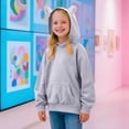 thumbnail image 2 of Girls Winter Hoodie Kid's Fleece Pullover Hooded Sweatshirt, 2 of 8
