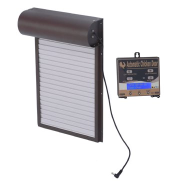 Chicken Coop Doorwith Timer,Automatic Chicken Coop Door Programmable Chicken Coop Door Aluminum Chicken Door Innovative Solution