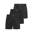 thumbnail image 1 of Lyle & Scott Mens Woven Boxer Shorts (Pack of 3), 1 of 4