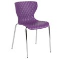 thumbnail image 1 of Lowell Contemporary Design Gray Plastic Stack Chair, 1 of 9