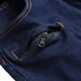 thumbnail image 4 of Pisexur Half Shorts Jeans Men's Summer Short Micro Elastic Short Zipper Open Five Point Short Half Shorts Jeans, 4 of 6