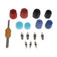 thumbnail image 3 of HEALEEP Outil de Climatisation Automobile Service de Climatisation Trousse A/C Couleur Assortie Métal 16 Pcs/ensemble, 3 of 6
