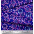thumbnail image 3 of Soimoi polyester Crepe Fabric Flower Artistic Print Fabric by the Yard 42 Inch Wide, 3 of 3