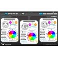 thumbnail image 5 of Thermaltake Riing Quad 120mm 16.8 Million RGB Color (Alexa, Razer Chroma) Software Enabled 4 Light Rings 54 Addressable LED 9 Blades Hydraulic Bearing Case/Radiator Fan CL-F088-PL12SW-B, 5 of 5