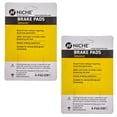 thumbnail image 2 of Niche Rear Brake Pad for Harley-Davidson Tri Glide Organic Motorcycle 2 Pack 519-KPA2583D, 2 of 5