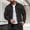 c02Black, variant on LNWUY Mens Casual Shirt Jacket Multi Pocket Button Down Waffle Jacket Long Sleeve Sweater Jackets Quilted Shacket Overshirt Brown XXXL