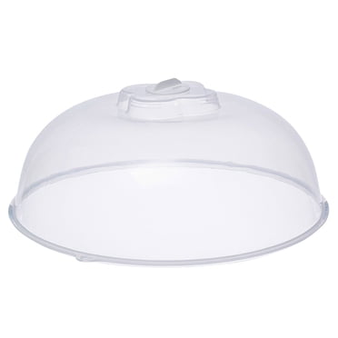Bmisegm Couvercle d'Assiette de Micro-Ondes Couvercle Transparent Couvercle Anti-Éclaboussures avec Évents de Vapeur Trous et Poignée Couvercle de Micro-Ondes pour Aliments Couvercle de Chauffage de Four à Micro-Ondes Fermeture Anti-Huile Sacs & Couvercles & Boîtes A