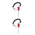 thumbnail image 3 of Dalazy Magnetic Weight Stack Pin with Pull Rope Replacement Parts Red 10x80mm 2Set, 3 of 6