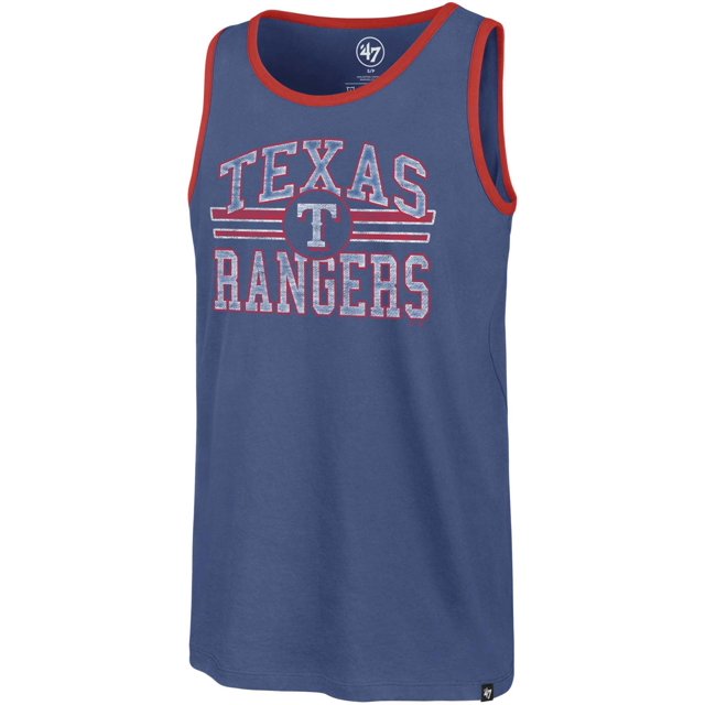 Débardeur Bleu Homme Texas Rangers Winger Flanclin - T-Shirt Muscle Mlb (Petit)