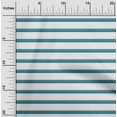 thumbnail image 1 of oneOone Cotton Silk Teal Green Fabric Stripe Block Sewing Craft Projects Fabric Prints By Yard 42 Inch Wide, 1 of 4