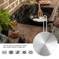 thumbnail image 3 of Peahefy Stainless Steel Heat Diffuser Induction Plate Adapter Converter Gas Electric Cooker Plate,Cooker Accessories,Heat Diffuser, 3 of 8