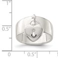 thumbnail image 2 of Bague de Verrouillage en Argent Sterling 925, 2 of 2