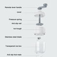 thumbnail image 4 of Manual Ice Crusher, Hand Crank Ice Shaver, Stainless Steel Blades, Non-Slip Base, for Home Kitchen Use, Easy Operation, 4 of 9
