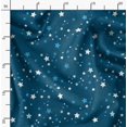 thumbnail image 2 of Soimoi Blue Rayon Fabric Stars Star Decor Fabric Printed Yard 56 Inch Wide, 2 of 6