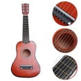 thumbnail image 3 of 21inch Acoustic Guitar Mini Guitar Musical Instrument Wooden Craft for Beginner Children (Coffee), 3 of 8