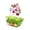 Grass, variant on Rongfmy Prefilled Easter Basket Basket Stuffers Fillers Organizer Gift Stuffed Animals Rabbits for Holiday Adults Boys Girls Children Fence