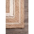 thumbnail image 3 of Aizza Trends Hand Made Hand Braided Natural Jute Floor Area Rug / Floor Carpet Rug / Natural Jute Rug, 3 of 5