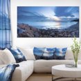 thumbnail image 1 of Coucher de Soleil sur la Mer Bleue sur la Côte Sablonneuse, 1 of 1