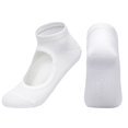 thumbnail image 1 of Ladies' Solid Color Backless Grip Socks Yoga Ankle Sports Socks Ladies' Anti Slip Slippers Socks, 1 of 2