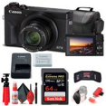 thumbnail image 2 of Canon PowerShot G7 X Mark III Digital Camera | Black | 20.1 MP | 4.2x Optical Zoom | 64GB SD Card Kit(International Model), 2 of 7