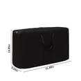 thumbnail image 3 of RYRDWP Large Clothing Storage Bags 100L Clothes Storage Bag Foldable Clothing Storage Bags With Zippers Clothes Bags For Storage Christmas Tree Storage Bag Fits, 3 of 9
