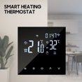 thumbnail image 2 of Eccomum WIFI Smart Heating Thermostat Digital Temperature Controller Mobile Phone APP Control Touchscreen LCD Display Week Programmable Water Floor Heating & Gas Boiler Thermostat -freeze for Home S, 2 of 7