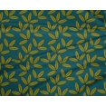 thumbnail image 4 of oneOone Polyester Lycra Fabric Leaves Block Printed Craft Fabric BTY 56 Inch Wide, 4 of 4
