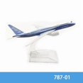 thumbnail image 1 of 6Inch 15CM Boeing 737 747 757 767 777 787 Diecast Airplane Model For Gift Collection,787 01, 1 of 8