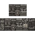 thumbnail image 1 of Coffee Kitchen Mat Set of 2 Non Slip Kitchen Runner Rug Throw Rugs Indoor/Outdoor Floor Mat for Home Kitchen Entrance Door Mat Non Slip Anti Fatigue Mats 17x24+17x48inch, 1 of 5