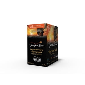 Jumping Bean Deep Water Dark Dark Roast Organic Coffee Coffee PODS
