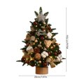 thumbnail image 3 of Birdeem Light Up Christmas Tree,45Cm Pre Lit Tabletop Christmas Tree with Led Lights,Mini Desktop Holiday Decor for Home Office Party Festival Decoration, 3 of 9