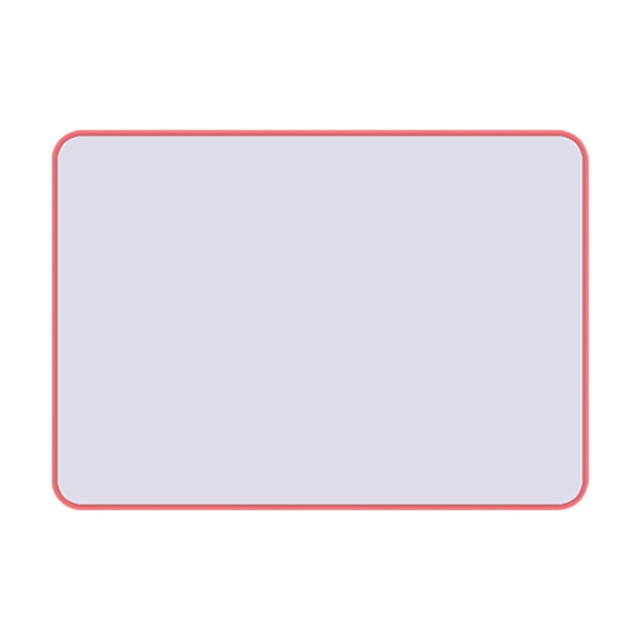 Pink Double Sided Magnetic Writing Board, Dry Erase Whiteboard For Office Home Use, Memo Board With Magnetic Surface, 16 X 12 Inches Reusable Whiteboard For Notes