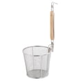 thumbnail image 2 of Elodie Deep Strainer Deep Frying Basket Pasta Strainer for Chips Straining Barbecue 14cm mesh mouth, 2 of 8