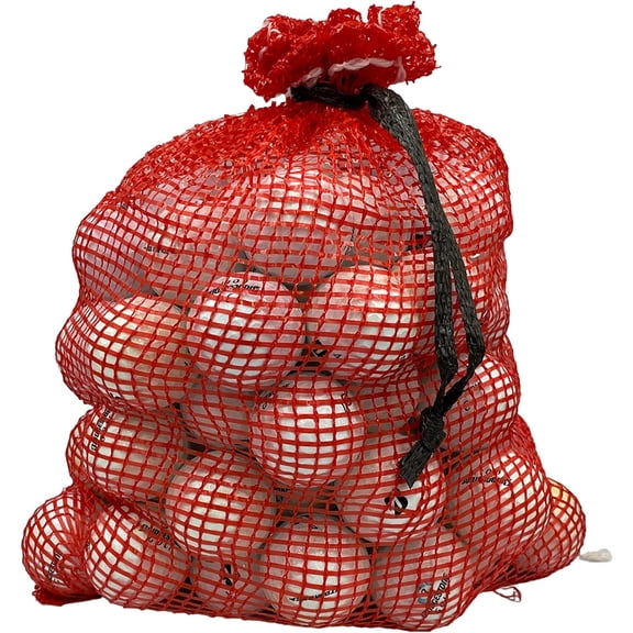 Golf Ball Planet - 72 Bridgestone Recycled Golf Balls in Mesh Bag 3A/2A Condition