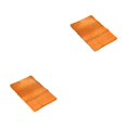 thumbnail image 4 of Youkk Polyester Chenille Bath Mat - Strong Water Absorption Exquisite Crafted Soft Texture No Shedding Orange 40cm*60cm 2Set, 4 of 6