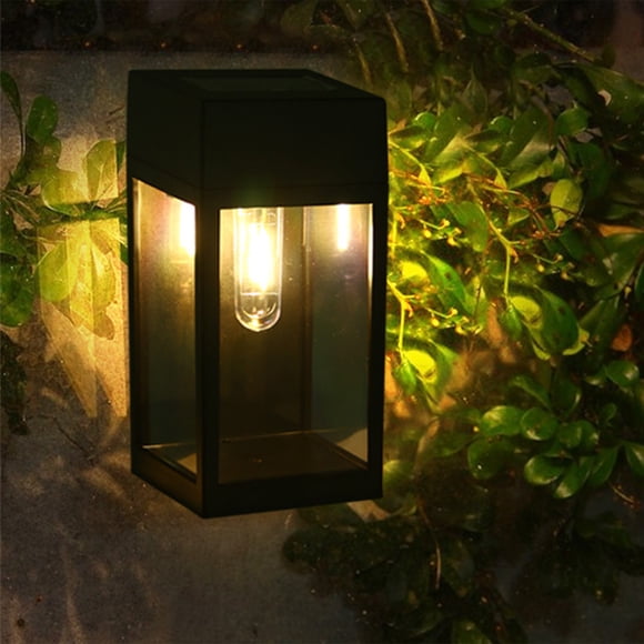 SuoKom Lumières Murales Solaires d'Extérieur Lumières de Jardin Lumières à Contrôle de Lumière Intelligent Lumières pour Portail de Maison et de Jardin Agencement de Lumières d'Extérieur Lumière à Diode Électroluminescente