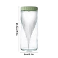 thumbnail image 2 of Bocaux en Verre Empilables en Forme de Patte, Étanches à l'Eau, Bocal de Rangement en Verre Scellé, Collations de Cuisine, Fruits Secs, Bocal de Rangement pour Aliments, Portionnement Transparent avec Couvercle, Bocal de Rangement, 2 of 6