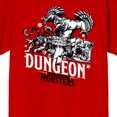 thumbnail image 2 of Dungeons & Dragons Monstres de Donjon Owlbear T-shirt Rouge à Manches Courtes Col Rond pour Hommes - Grand, 2 of 4