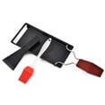 thumbnail image 2 of PEONAVET Bbq Plate Cheese Baking Pan With Wood Handle Kitchen Gadgets Non-stick BBQ Pan, 2 of 8