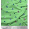 thumbnail image 1 of Soimoi Cotton Duck Fabric Moth & Light Bug Insects Print Sewing Fabric Yard 56 Inch Wide, 1 of 4