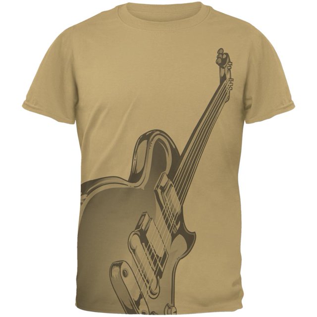 Electric Air Guitar Funny Costume Mens T Shirt