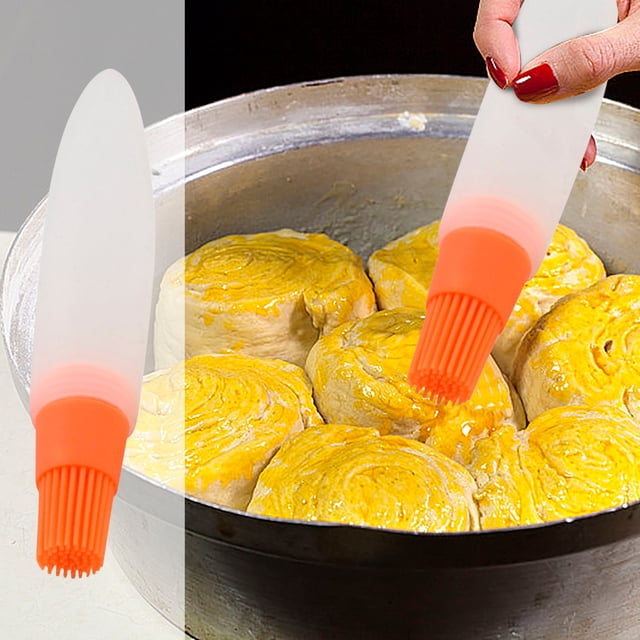 Fridja Summer Savings Pointed Tail Oil Bottle Brush Multifunctional Barbecue Oil Bottle Brush Kitchen Oil Brush Oil Brush Kitchen Barbecue Tool Kitchen Decor