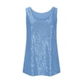 thumbnail image 4 of Plebaso Débardeurs à Paillettes Sans Manches pour Femmes, Mode Fête Clubwear, 4 of 6