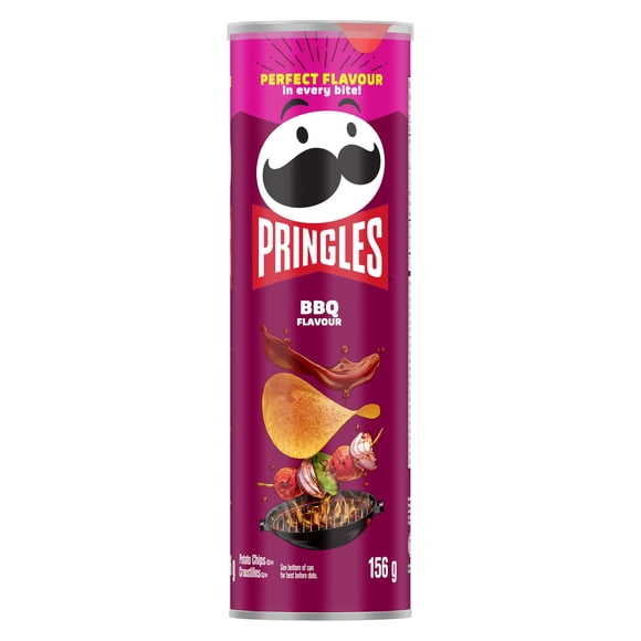 Croustilles Pringles Saveur de BBQ 156 g
