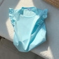 thumbnail image 3 of Mgmyaa Girls Cap Sleeve Tops Summer Crewneck Ruffle Tank Tops Cute T-Shirt Blouse 2-13 Years, 3 of 3