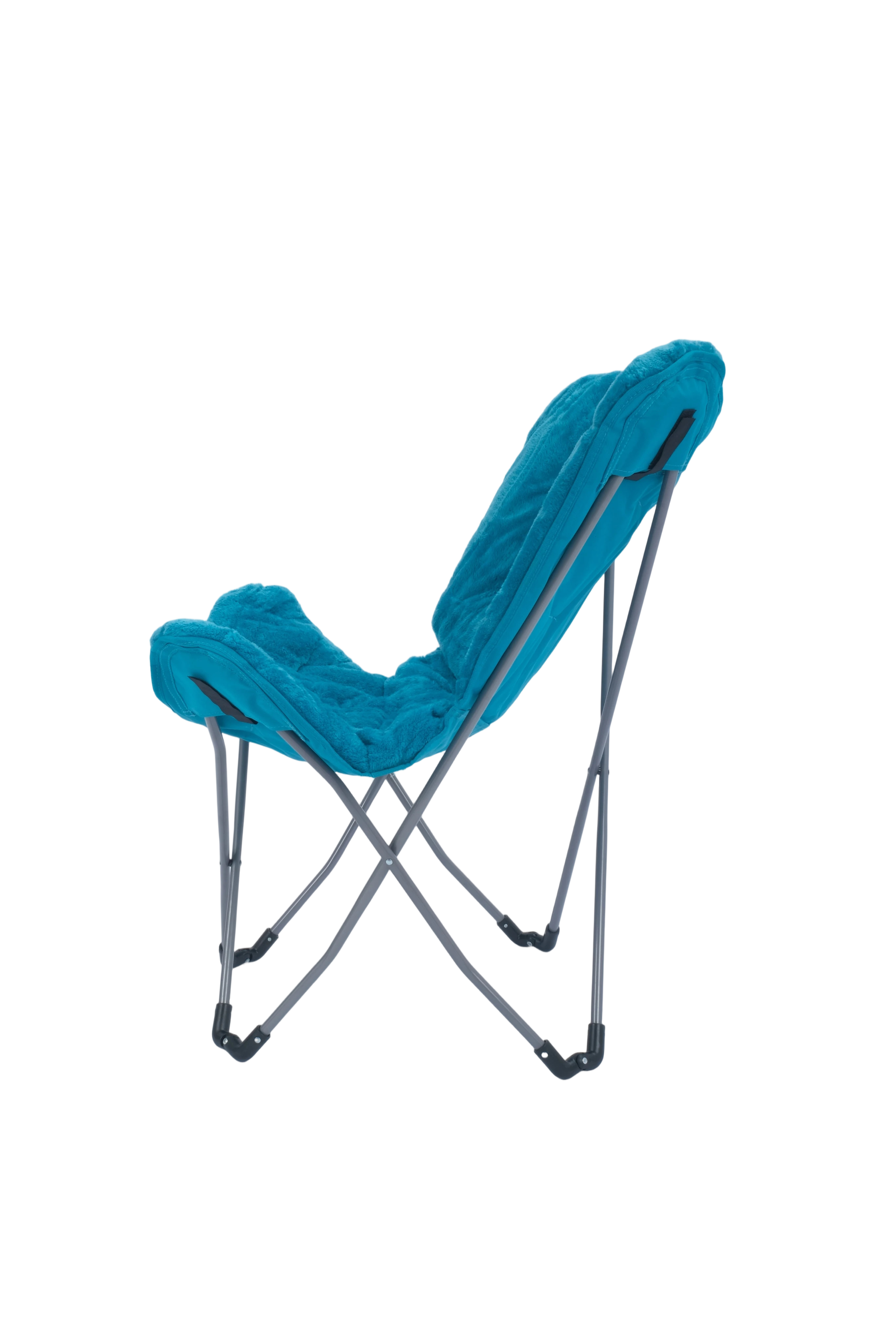 Mainstays Chaise papillon pliante, bleue
