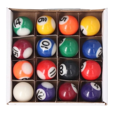 Mini Balles de Piscine, Mini Boule de Billard en Résine Empêche le Déplacement Professionnel pour Mini Tables de Piscine